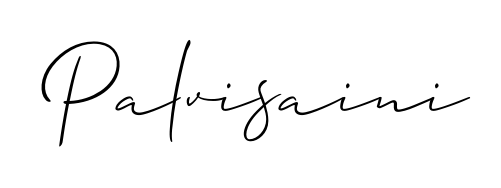 The Allison_Script handwriting style adds charm and authenticity to name Palvisaini. A wonderful choice for personal thank-you notes. Palvisaini signature style 2 images and pictures png