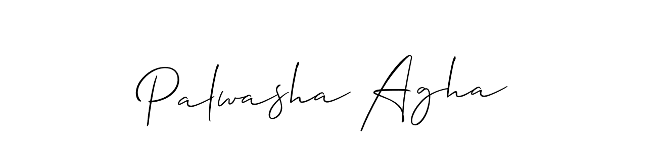 It looks lik you need a new signature style for name Palwasha Agha. Design unique handwritten (Allison_Script) signature with our free signature maker in just a few clicks. Palwasha Agha signature style 2 images and pictures png
