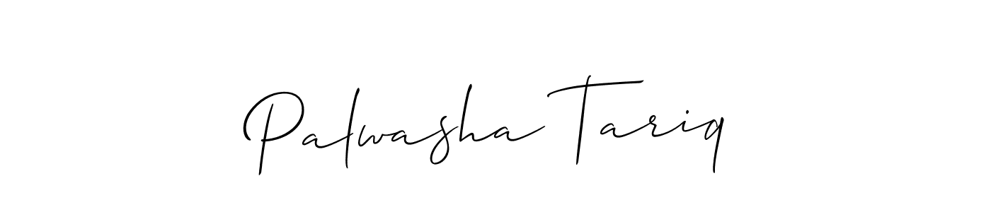 Also You can easily find your signature by using the search form. We will create Palwasha Tariq name handwritten signature images for you free of cost using Allison_Script sign style. Palwasha Tariq signature style 2 images and pictures png