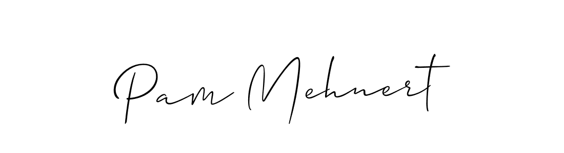 This is the best signature style for the Pam Mehnert name. Also you like these signature font (Allison_Script). Mix name signature. Pam Mehnert signature style 2 images and pictures png