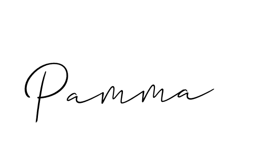 Here are the top 10 professional signature styles for the name Pamma. These are the best autograph styles you can use for your name. Pamma signature style 2 images and pictures png