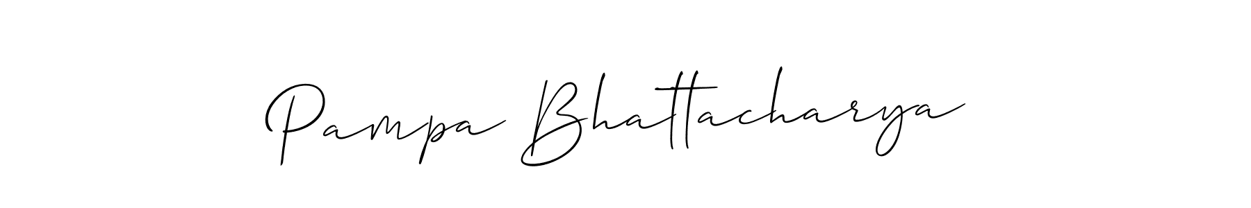 Check out images of Autograph of Pampa Bhattacharya name. Actor Pampa Bhattacharya Signature Style. Allison_Script is a professional sign style online. Pampa Bhattacharya signature style 2 images and pictures png