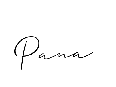 Best and Professional Signature Style for Pana. Allison_Script Best Signature Style Collection. Pana signature style 2 images and pictures png