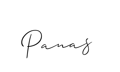 Best and Professional Signature Style for Panas. Allison_Script Best Signature Style Collection. Panas signature style 2 images and pictures png