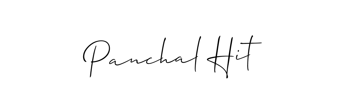 Make a beautiful signature design for name Panchal Hit. Use this online signature maker to create a handwritten signature for free. Panchal Hit signature style 2 images and pictures png