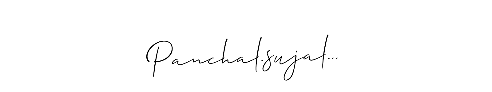 Panchal.sujal... stylish signature style. Best Handwritten Sign (Allison_Script) for my name. Handwritten Signature Collection Ideas for my name Panchal.sujal.... Panchal.sujal... signature style 2 images and pictures png