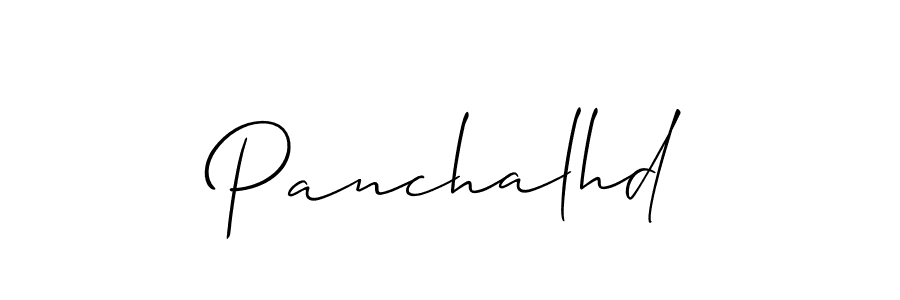 How to make Panchalhd signature? Allison_Script is a professional autograph style. Create handwritten signature for Panchalhd name. Panchalhd signature style 2 images and pictures png