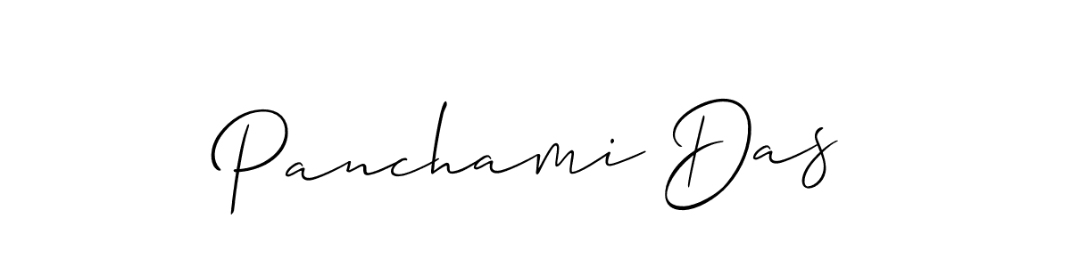 Also we have Panchami Das name is the best signature style. Create professional handwritten signature collection using Allison_Script autograph style. Panchami Das signature style 2 images and pictures png