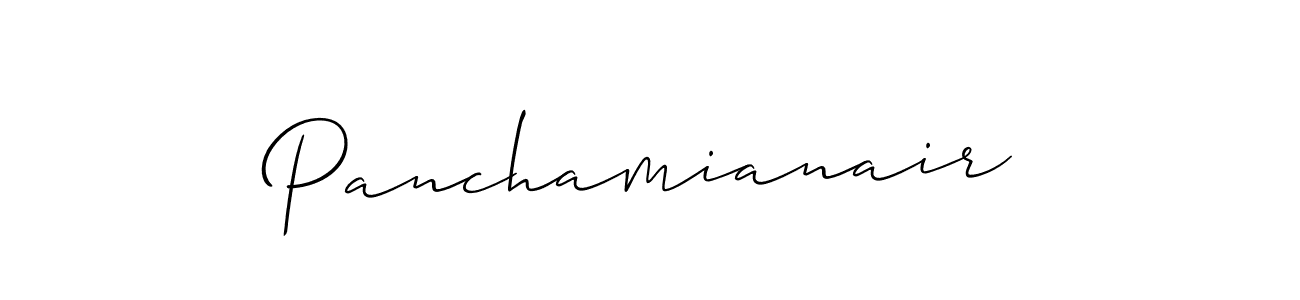 if you are searching for the best signature style for your name Panchamianair. so please give up your signature search. here we have designed multiple signature styles  using Allison_Script. Panchamianair signature style 2 images and pictures png