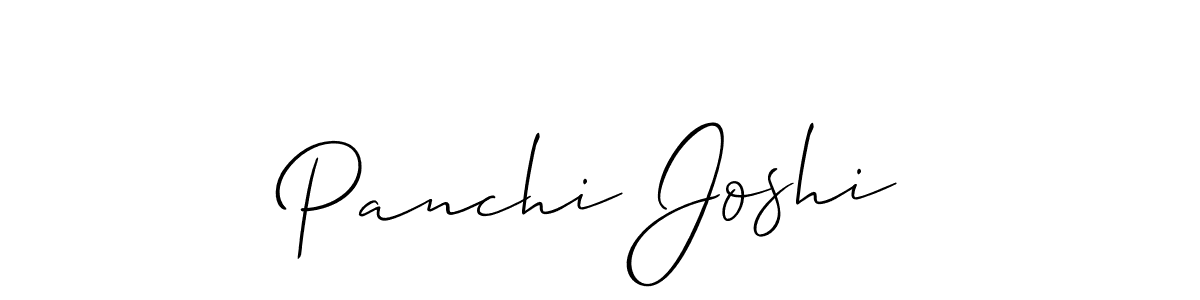 if you are searching for the best signature style for your name Panchi Joshi. so please give up your signature search. here we have designed multiple signature styles  using Allison_Script. Panchi Joshi signature style 2 images and pictures png