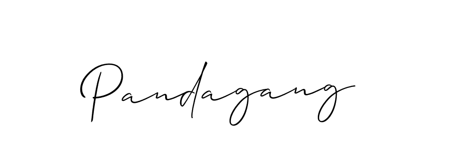 if you are searching for the best signature style for your name Pandagang. so please give up your signature search. here we have designed multiple signature styles  using Allison_Script. Pandagang signature style 2 images and pictures png