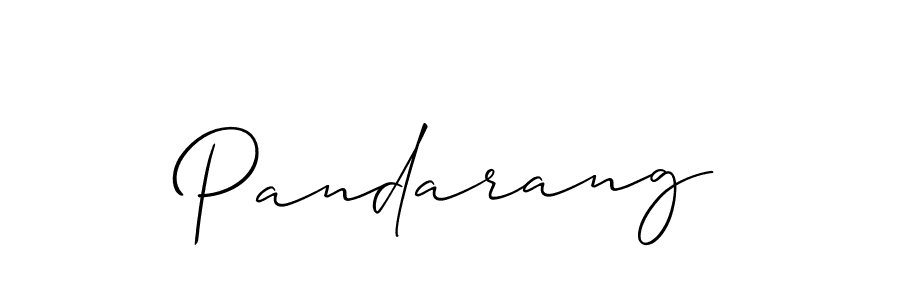 Make a beautiful signature design for name Pandarang. With this signature (Allison_Script) style, you can create a handwritten signature for free. Pandarang signature style 2 images and pictures png