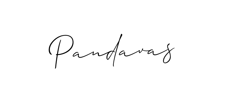 Best and Professional Signature Style for Pandavas. Allison_Script Best Signature Style Collection. Pandavas signature style 2 images and pictures png