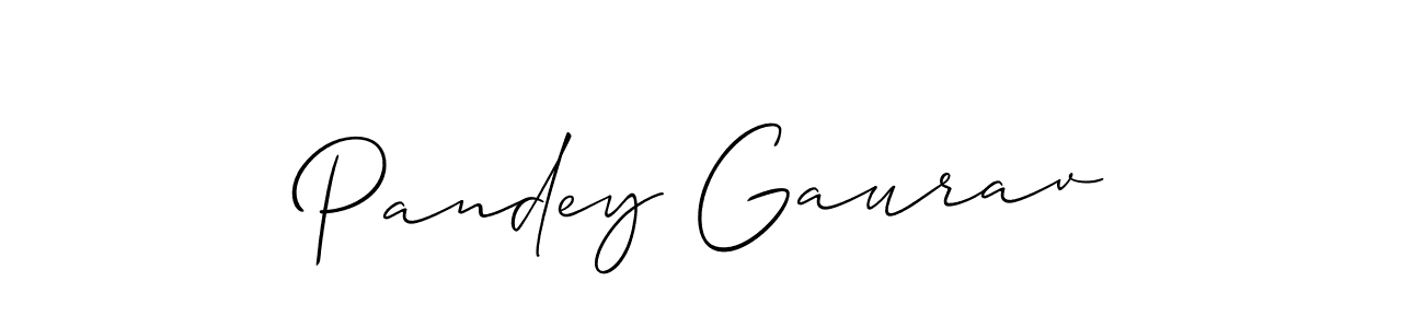 Make a beautiful signature design for name Pandey Gaurav. Use this online signature maker to create a handwritten signature for free. Pandey Gaurav signature style 2 images and pictures png