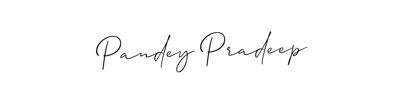 You can use this online signature creator to create a handwritten signature for the name Pandey Pradeep. This is the best online autograph maker. Pandey Pradeep signature style 2 images and pictures png
