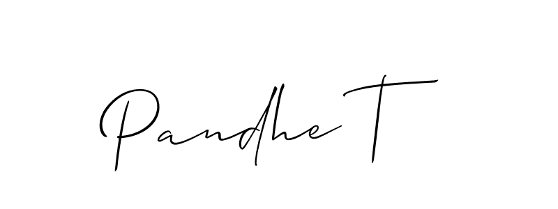 Best and Professional Signature Style for Pandhe T. Allison_Script Best Signature Style Collection. Pandhe T signature style 2 images and pictures png