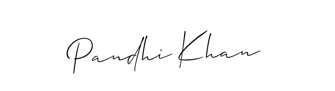 It looks lik you need a new signature style for name Pandhi Khan. Design unique handwritten (Allison_Script) signature with our free signature maker in just a few clicks. Pandhi Khan signature style 2 images and pictures png