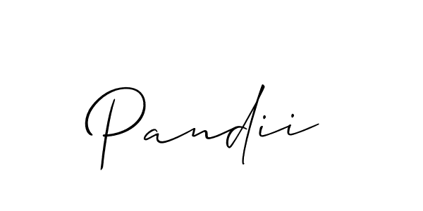 if you are searching for the best signature style for your name Pandii. so please give up your signature search. here we have designed multiple signature styles  using Allison_Script. Pandii signature style 2 images and pictures png