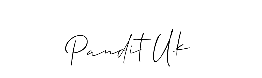 Similarly Allison_Script is the best handwritten signature design. Signature creator online .You can use it as an online autograph creator for name Pandit U.k. Pandit U.k signature style 2 images and pictures png