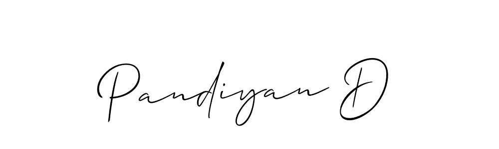 Make a short Pandiyan D signature style. Manage your documents anywhere anytime using Allison_Script. Create and add eSignatures, submit forms, share and send files easily. Pandiyan D signature style 2 images and pictures png