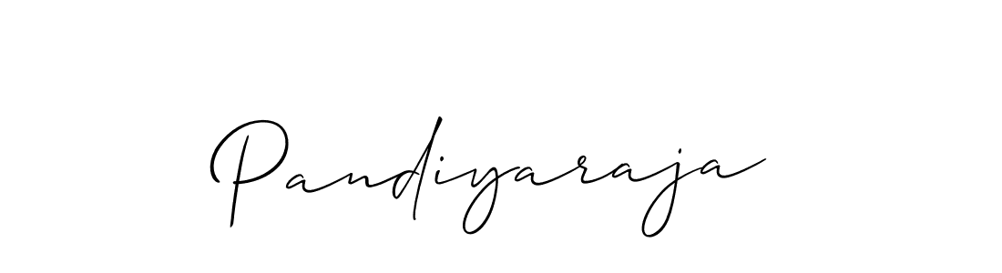 Create a beautiful signature design for name Pandiyaraja. With this signature (Allison_Script) fonts, you can make a handwritten signature for free. Pandiyaraja signature style 2 images and pictures png