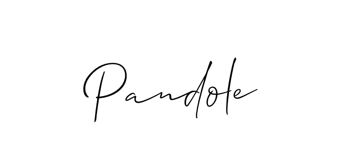 Pandole stylish signature style. Best Handwritten Sign (Allison_Script) for my name. Handwritten Signature Collection Ideas for my name Pandole. Pandole signature style 2 images and pictures png