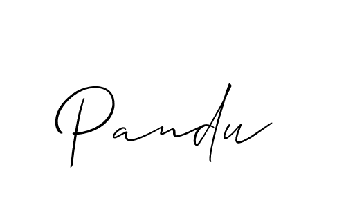 You should practise on your own different ways (Allison_Script) to write your name (Pandu) in signature. don't let someone else do it for you. Pandu signature style 2 images and pictures png