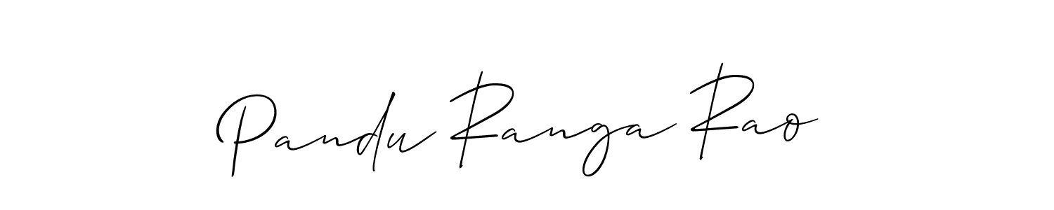 How to Draw Pandu Ranga Rao signature style? Allison_Script is a latest design signature styles for name Pandu Ranga Rao. Pandu Ranga Rao signature style 2 images and pictures png