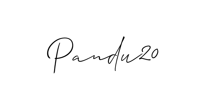 It looks lik you need a new signature style for name Pandu20. Design unique handwritten (Allison_Script) signature with our free signature maker in just a few clicks. Pandu20 signature style 2 images and pictures png