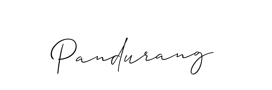 It looks lik you need a new signature style for name Pandurang. Design unique handwritten (Allison_Script) signature with our free signature maker in just a few clicks. Pandurang signature style 2 images and pictures png