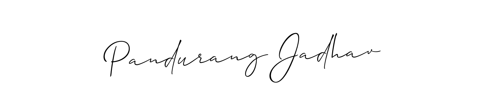You can use this online signature creator to create a handwritten signature for the name Pandurang Jadhav. This is the best online autograph maker. Pandurang Jadhav signature style 2 images and pictures png