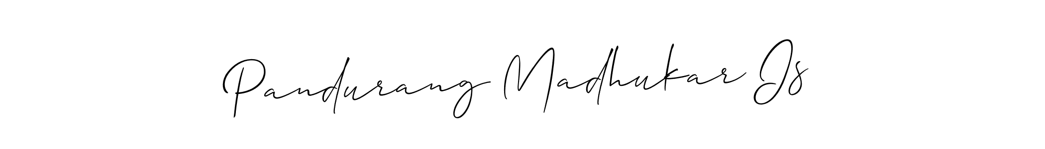 Once you've used our free online signature maker to create your best signature Allison_Script style, it's time to enjoy all of the benefits that Pandurang Madhukar Is name signing documents. Pandurang Madhukar Is signature style 2 images and pictures png