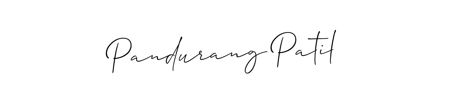 How to Draw Pandurang Patil signature style? Allison_Script is a latest design signature styles for name Pandurang Patil. Pandurang Patil signature style 2 images and pictures png