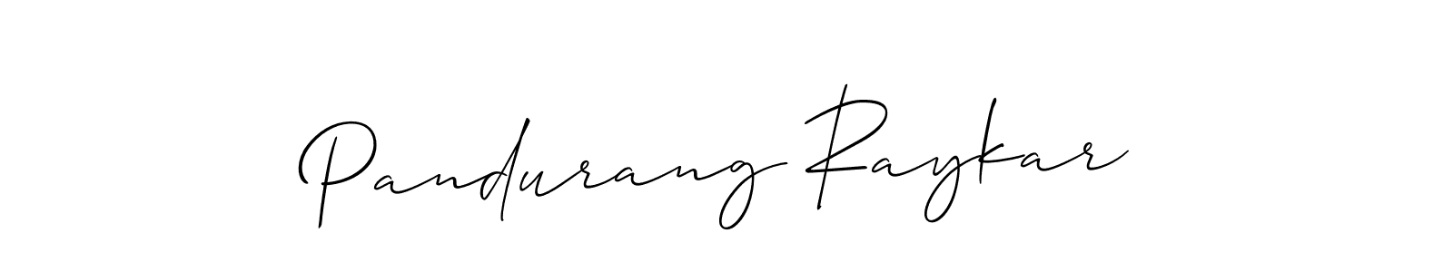 if you are searching for the best signature style for your name Pandurang Raykar. so please give up your signature search. here we have designed multiple signature styles  using Allison_Script. Pandurang Raykar signature style 2 images and pictures png