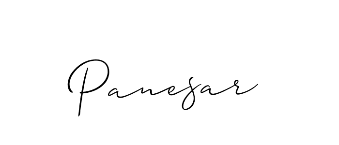 Create a beautiful signature design for name Panesar. With this signature (Allison_Script) fonts, you can make a handwritten signature for free. Panesar signature style 2 images and pictures png