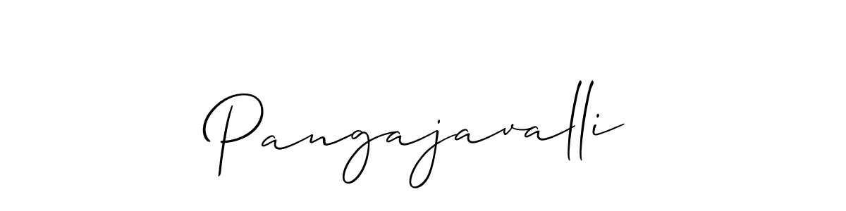 Make a beautiful signature design for name Pangajavalli. Use this online signature maker to create a handwritten signature for free. Pangajavalli signature style 2 images and pictures png