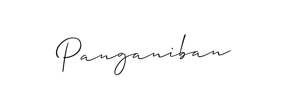 Use a signature maker to create a handwritten signature online. With this signature software, you can design (Allison_Script) your own signature for name Panganiban. Panganiban signature style 2 images and pictures png