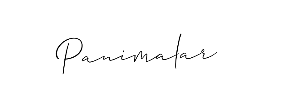 Make a beautiful signature design for name Panimalar. Use this online signature maker to create a handwritten signature for free. Panimalar signature style 2 images and pictures png