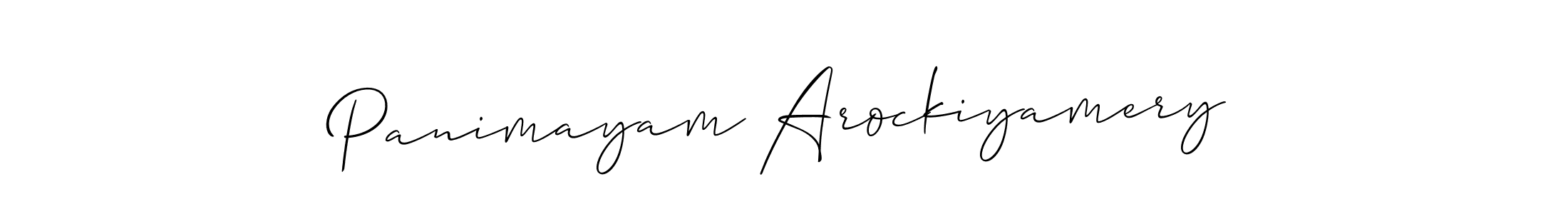 Once you've used our free online signature maker to create your best signature Allison_Script style, it's time to enjoy all of the benefits that Panimayam Arockiyamery name signing documents. Panimayam Arockiyamery signature style 2 images and pictures png