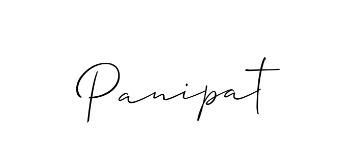 if you are searching for the best signature style for your name Panipat. so please give up your signature search. here we have designed multiple signature styles  using Allison_Script. Panipat signature style 2 images and pictures png
