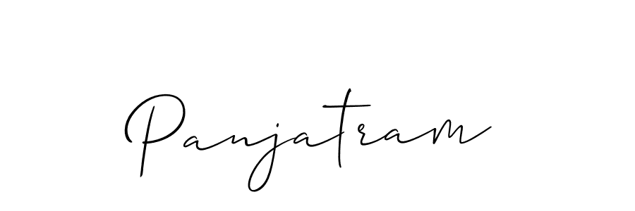 Panjatram stylish signature style. Best Handwritten Sign (Allison_Script) for my name. Handwritten Signature Collection Ideas for my name Panjatram. Panjatram signature style 2 images and pictures png