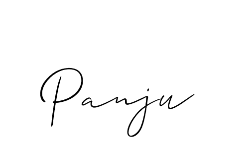 How to make Panju name signature. Use Allison_Script style for creating short signs online. This is the latest handwritten sign. Panju signature style 2 images and pictures png