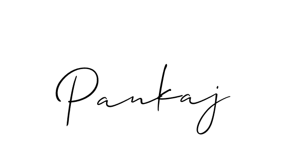 Allison_Script is a professional signature style that is perfect for those who want to add a touch of class to their signature. It is also a great choice for those who want to make their signature more unique. Get Pankaj name to fancy signature for free. Pankaj signature style 2 images and pictures png
