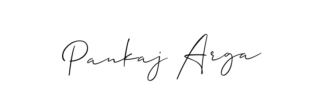 You can use this online signature creator to create a handwritten signature for the name Pankaj Arga. This is the best online autograph maker. Pankaj Arga signature style 2 images and pictures png