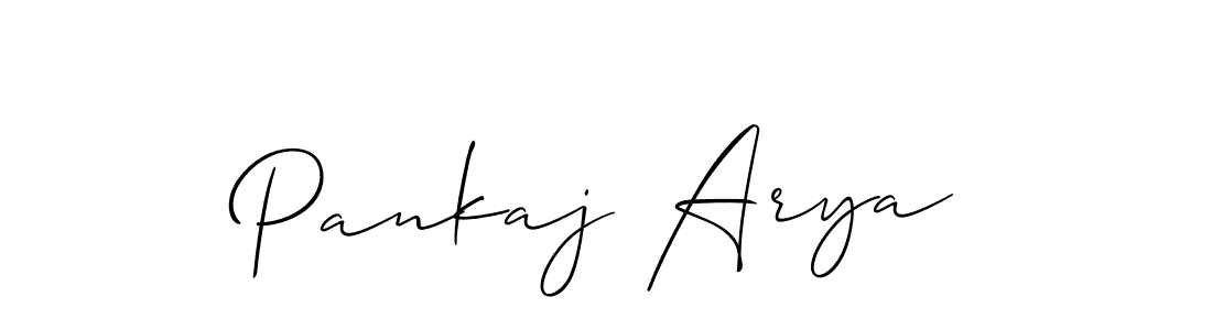 if you are searching for the best signature style for your name Pankaj Arya. so please give up your signature search. here we have designed multiple signature styles  using Allison_Script. Pankaj Arya signature style 2 images and pictures png