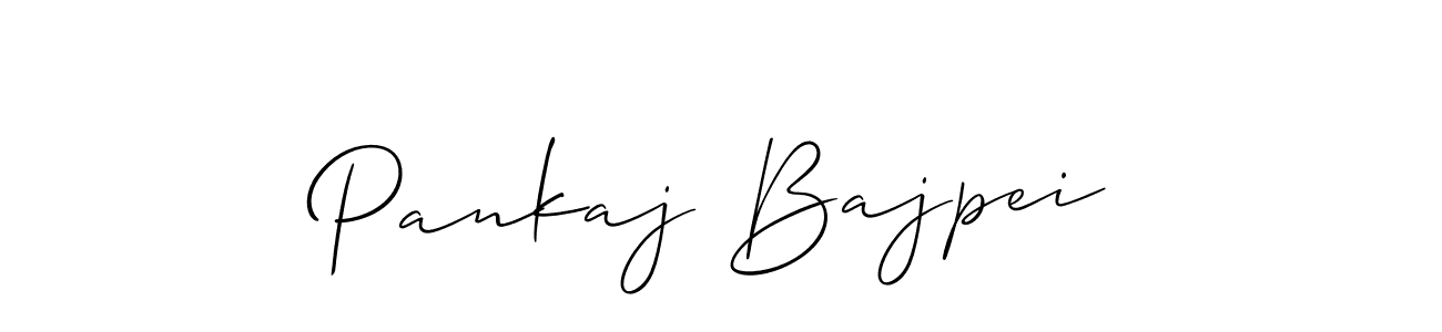 This is the best signature style for the Pankaj Bajpei name. Also you like these signature font (Allison_Script). Mix name signature. Pankaj Bajpei signature style 2 images and pictures png