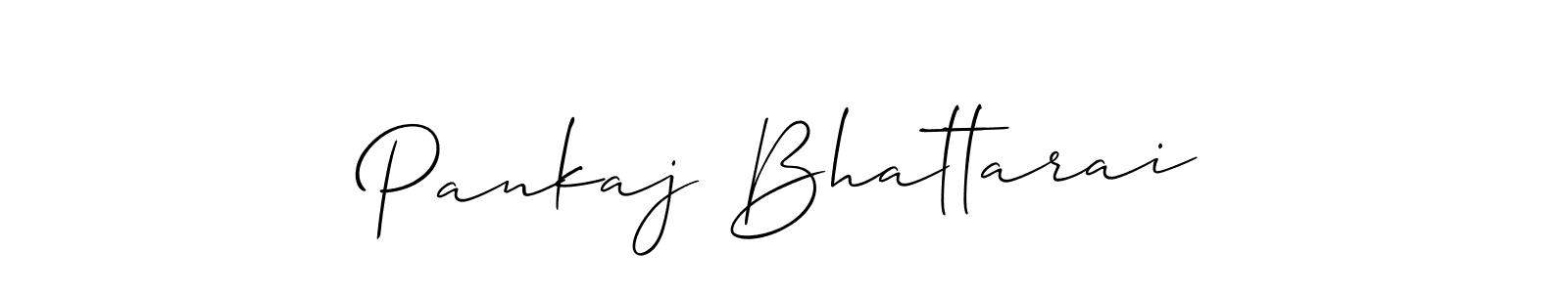 Pankaj Bhattarai stylish signature style. Best Handwritten Sign (Allison_Script) for my name. Handwritten Signature Collection Ideas for my name Pankaj Bhattarai. Pankaj Bhattarai signature style 2 images and pictures png