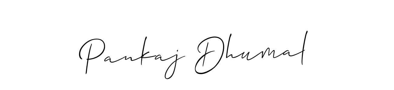 This is the best signature style for the Pankaj Dhumal name. Also you like these signature font (Allison_Script). Mix name signature. Pankaj Dhumal signature style 2 images and pictures png
