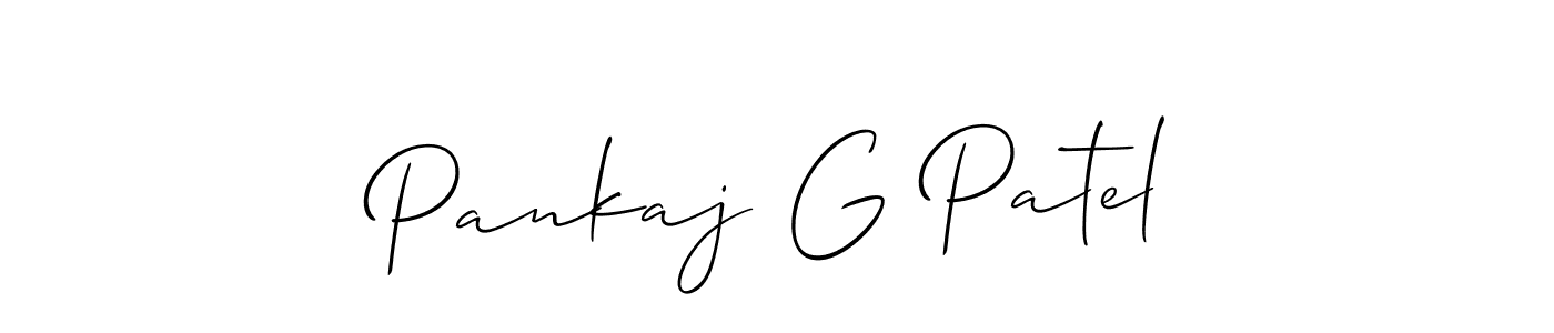 Once you've used our free online signature maker to create your best signature Allison_Script style, it's time to enjoy all of the benefits that Pankaj G Patel name signing documents. Pankaj G Patel signature style 2 images and pictures png