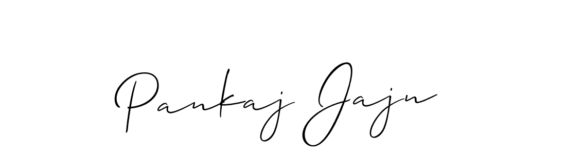 Design your own signature with our free online signature maker. With this signature software, you can create a handwritten (Allison_Script) signature for name Pankaj Jajn. Pankaj Jajn signature style 2 images and pictures png